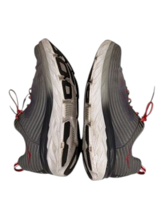HOKA Bondi 6 Max Cushion Running Shoes Grey Alloy Steel Men’s 14 Comfort Trainer main image 9
